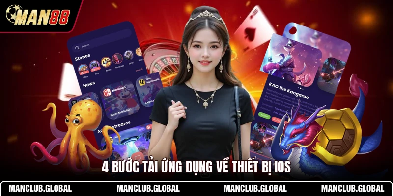 4 bước tải ứng dụng về thiết bị iOS